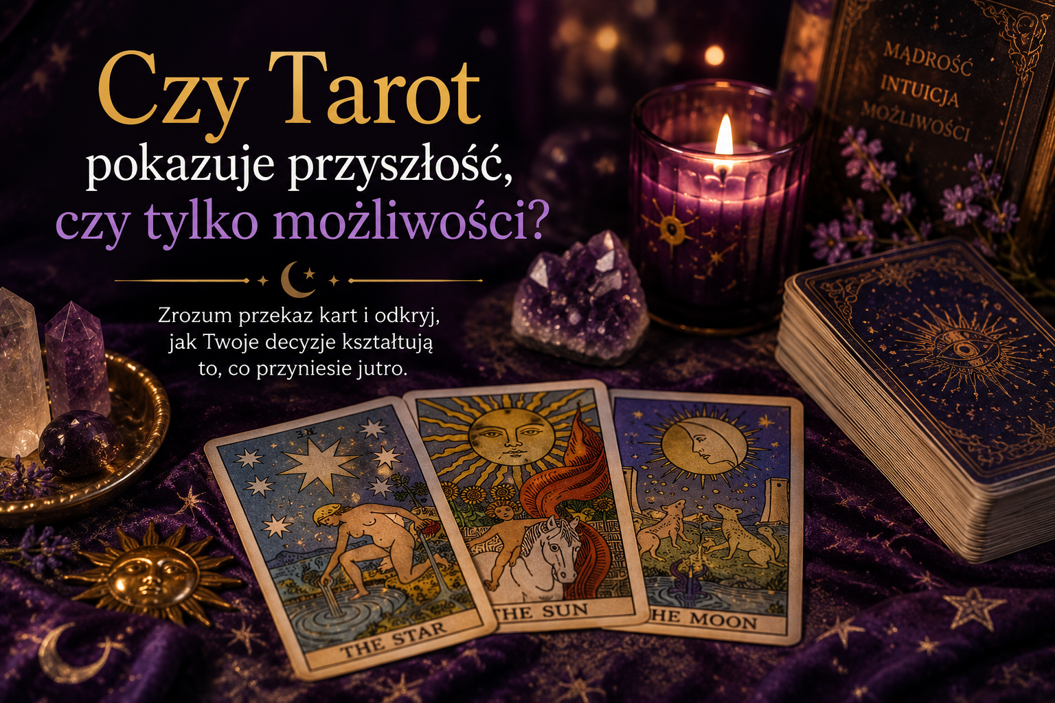 Czy Tarot pokazuje przyszłość, czy tylko możliwości?