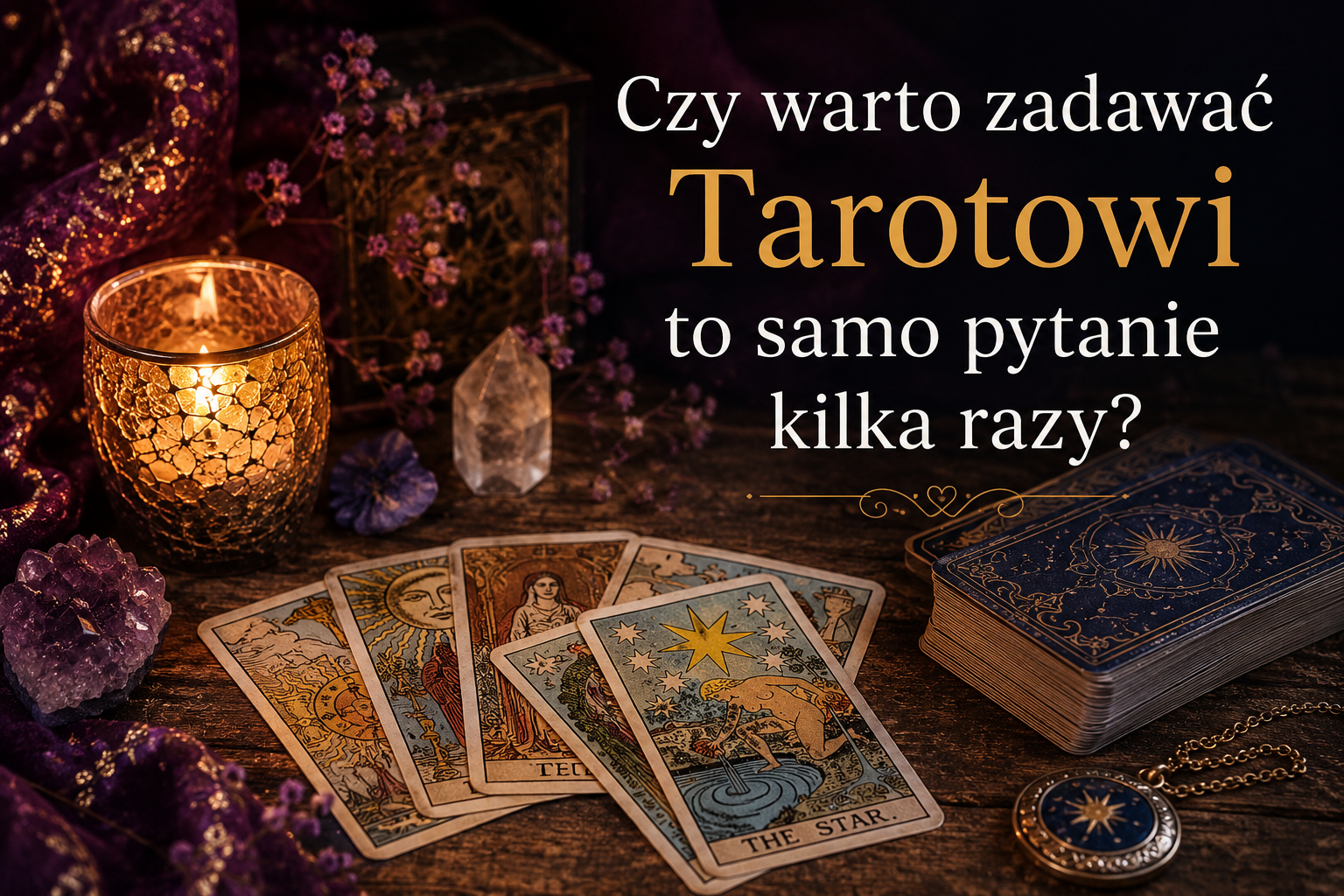Czy warto zadawać Tarotowi to samo pytanie kilka razy?