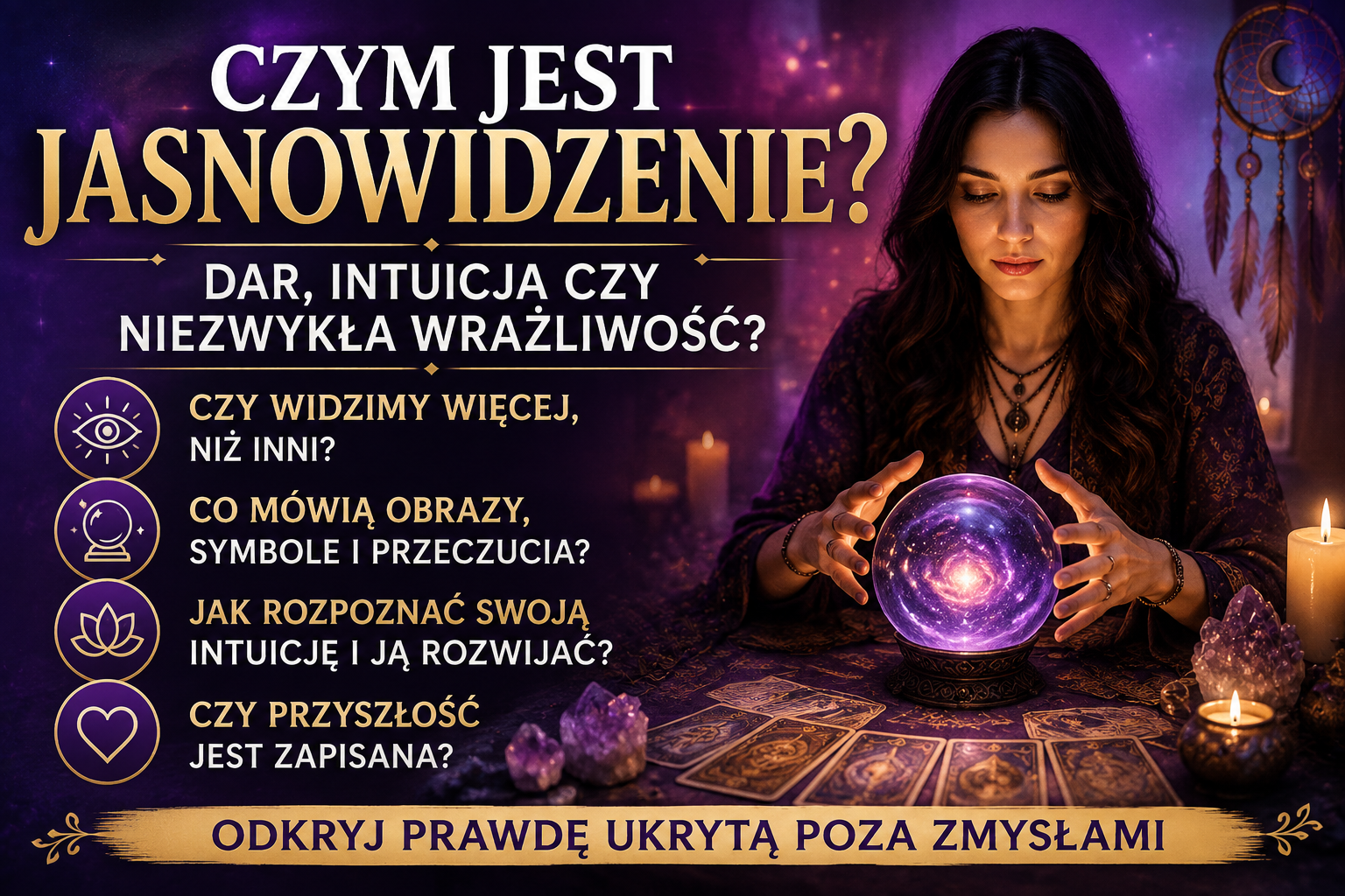 Czym jest jasnowidzenie? Dar, intuicja czy niezwykła wrażliwość?