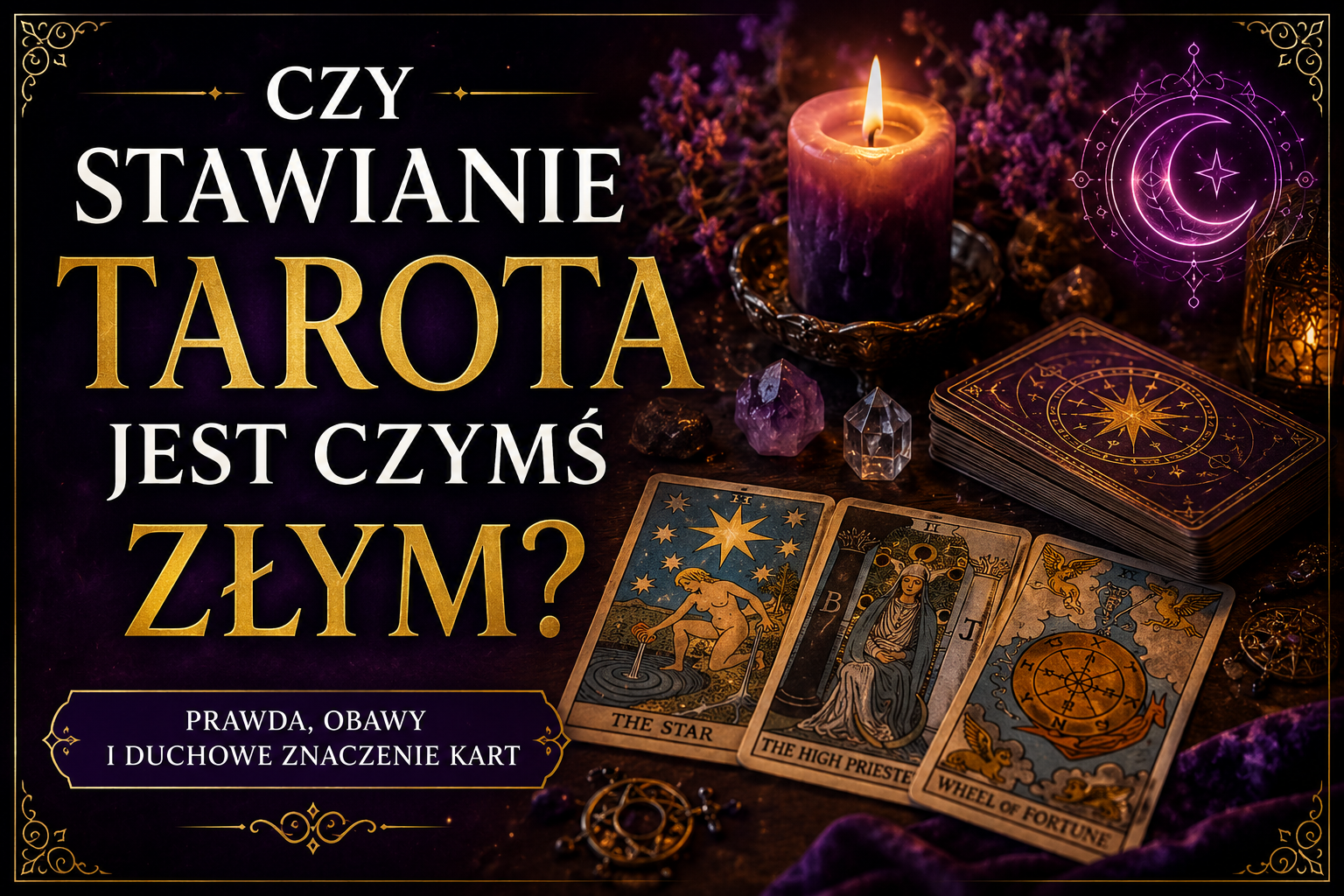 Czy stawianie Tarota jest czymś złym? Fakty, obawy i znaczenie kart