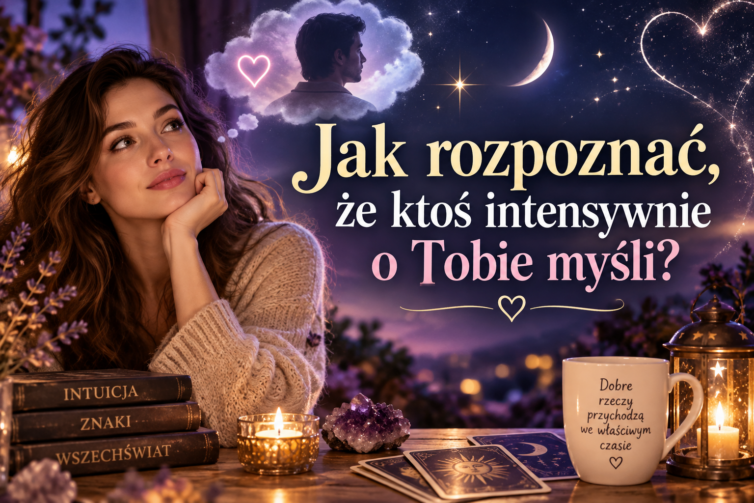 Jak rozpoznać, że ktoś intensywnie o Tobie myśli?